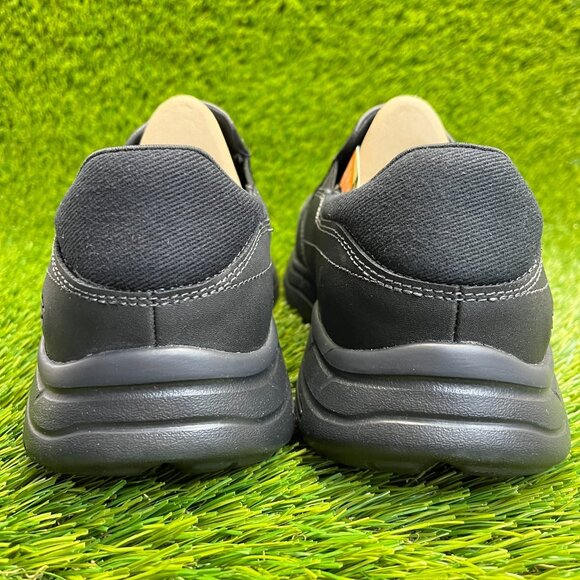 Skechers Glides Calculous Mens Size 7.5EEE Black Classic Leather Slip On Shoes main image 5